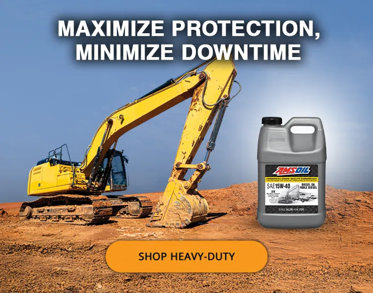 Maximize protection, minimize downtime — shop AMSOIL heavy-duty