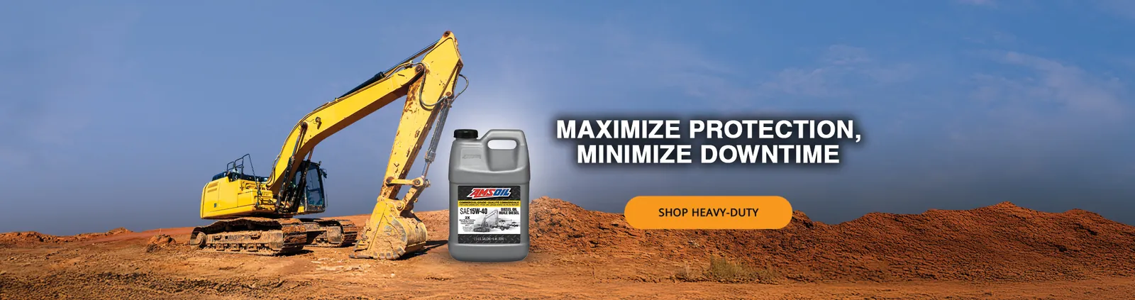 Maximize protection, minimize downtime — shop AMSOIL heavy-duty